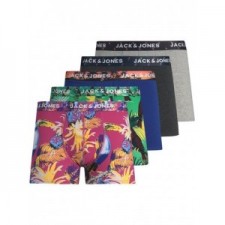 LOT DE 5 AVEC IMPRIMÉS BOTANIQUES BOXERS